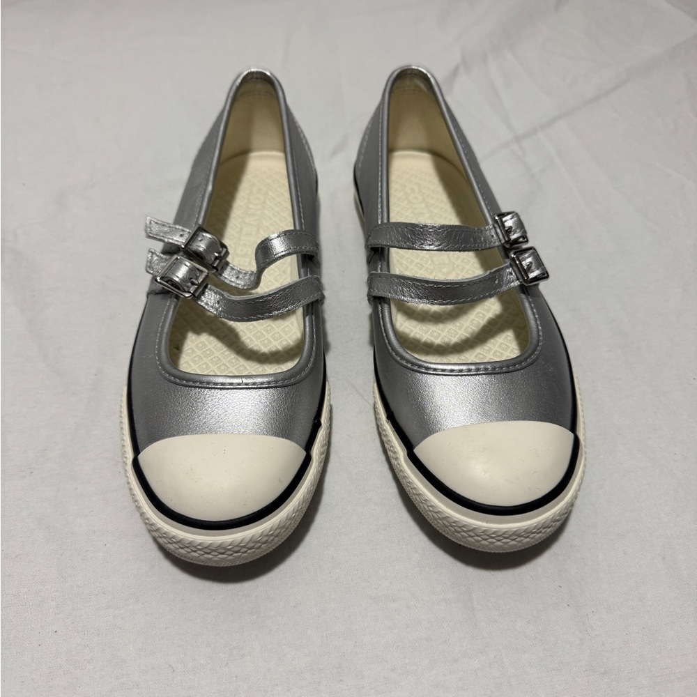 Converse Silver Mary Jane Women's Shoes